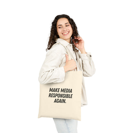 Make Media Responsible Again Tote