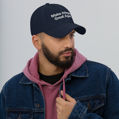 Make Integrity Great Again — Dad Hat